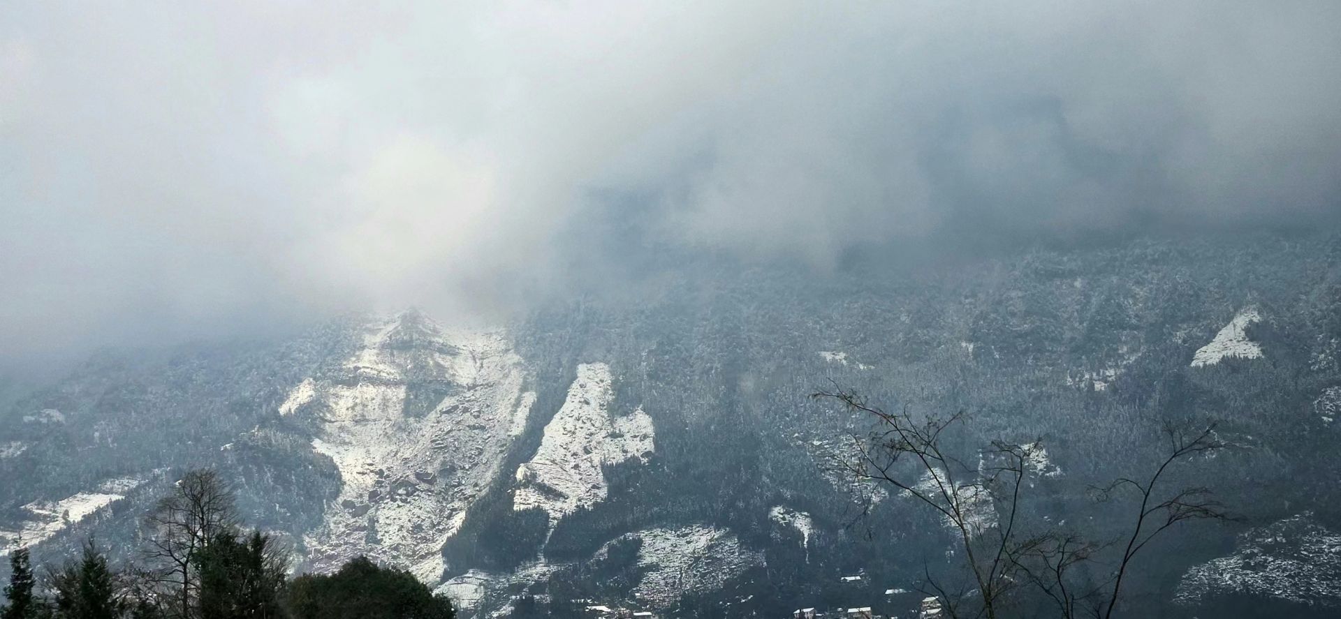 2024年1月瓦屋山玩雪